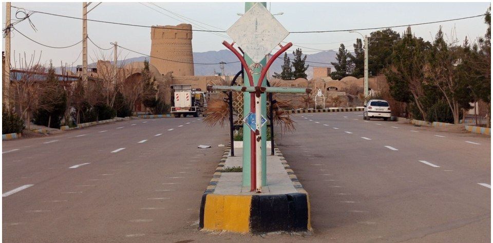 خط کشی بلوار ها و خیابان های سطح شهر